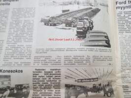 Koneviesti 1981 nr 7 sis. mm. seur artikkelit / kuvat / mainokset; David Brown, Ursus 385, Kokemuksia omakotitalon lämmityksestä maalämpöpumpulla,