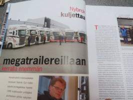 Scania Maailma 2005 nr 1, sis. mm; Nybrok / Megatrailerit, Ruovesi / Virrat yhteinen Scannia-kirjastoauto ym.