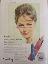 Eeva 1961 nr 11 (kansikuva Clary von Plate). Aviomiehen psykologiaa, Miksi Naiset anovat aborttia?,Helsingitär edustaa Englantia.