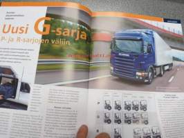 Scania Maailma 2007 nr 3, sis. mm; Scania Euro 5 ilman lisäaineita, Uusi G-sarja, 15 uutta Lahti Scala -kaupunkilinjautoa Savonlinja-yhtiöille, Driver log, Jorvin