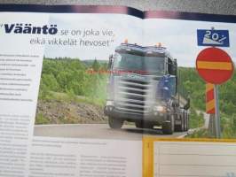 Scania Maailma 2007 nr 4, sis. mm; Scania Euro 5,  Finnairin uusi Scania R 500,Dan Lindholm eläkkeelle, Scania R 620 &amp; Pertti Kuuva, Kuljetus Mankinen Oy, Scania