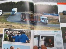 Scania Maailma 2008 nr 4, sis. mm; Meri-Lapin Kuljetus &amp; Scaniat, Hägglunds CV9030 rynnäkköpanssarivaunu, Ala-Korpela Oy - Kurikka, Matti Salminen - Hausjärvi ym.