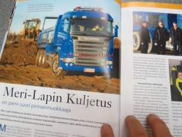 Scania Maailma 2008 nr 4, sis. mm; Meri-Lapin Kuljetus &amp; Scaniat, Hägglunds CV9030 rynnäkköpanssarivaunu, Ala-Korpela Oy - Kurikka, Matti Salminen - Hausjärvi ym.