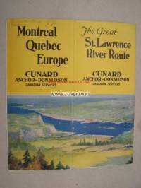 Canada en route to Europe -matkaesite