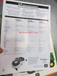 John Deere LT-sarjan puutarhatraktorit -myyntiesite