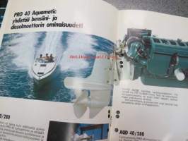 Volvo Penta Turbodieselit PRO 40 / TAMD 40, MD 40 / TMD 40, MS 3, AQD40/280 / AQD 40/280/ AQAD 40/280 / TAMD 60 / 70 -myyntiesite