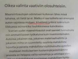 Scanian Maansiirtoautot - Raskaaseen rakennustyöhön