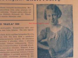 Säästäjä 1935 nr 4 - Säästöpankkiväen lehti - Kansikuvitus Martta Wendelin