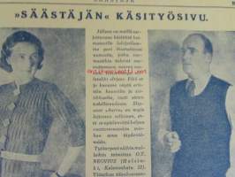 Säästäjä 1935 nr 3 - Säästöpankkiväen lehti - Kansikuvitus Martta Wendelin