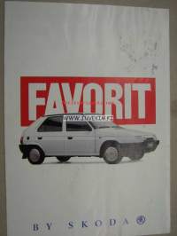 Skoda Favorit -myyntiesite