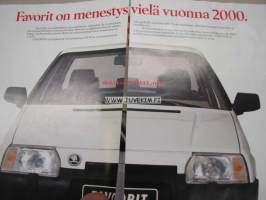 Skoda Favorit -myyntiesite