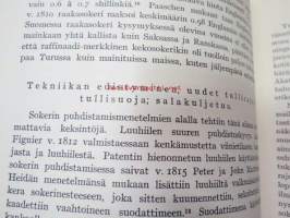 Suomen sokeriteollisuuden historia I-II : Ruotsin vallan aika / 1808 - 1896.(Kaksi erillistä kirjaa)