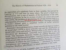 The history of Mathematics in Finland 1828-1918
