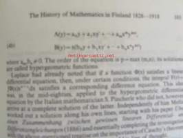 The history of Mathematics in Finland 1828-1918