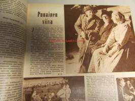Suomen Kuvalehti 1959 nr 10, 7.3.1959 Suomen Kadettikoulu, Tom Krause. Artikkeli: hypnoosi, Suomen Messut kuvissa mm Olle Herold, Olli Borg, Antti Nurmesniemi