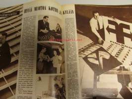 Suomen Kuvalehti 1959 nr 10, 7.3.1959 Suomen Kadettikoulu, Tom Krause. Artikkeli: hypnoosi, Suomen Messut kuvissa mm Olle Herold, Olli Borg, Antti Nurmesniemi