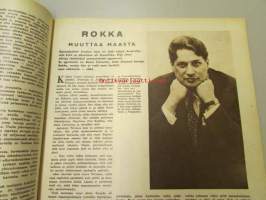 Suomen Kuvalehti 1959 nr 11, 14.3.1959 ajankuvaa ja mainoksia. Viljo Revell kertoo työstään, Rokka muuttaa maasta, vankila ilman muureja, maailman suurin