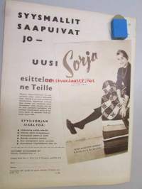 Suomen Kuvalehti 1959 nr 34,  22 elokuu 1959 ajankuvaa ja mainoksia.  kenraalimajuri Ehrnrooth ja hänen nuorikkonsa, Korppoon skandaali (autolauttayhteys