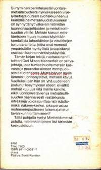 Mietteitä metsäpolulta, 1979. 1. painos.