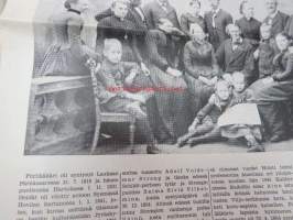 Räisäläläinen 1973 nr 1; Vanha kulttuuriperhe (Volmar Schildt, Matilda Wadenstjärna), Räisälän viimeinen lautamies, Myllypellon marttojen paluu