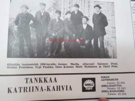 Räisäläläinen 1973 nr 1; Vanha kulttuuriperhe (Volmar Schildt, Matilda Wadenstjärna), Räisälän viimeinen lautamies, Myllypellon marttojen paluu
