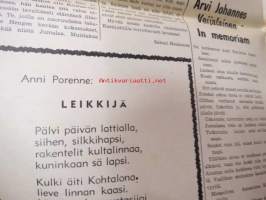 Räisäläläinen 1973 nr 2; Äitienpäivä Timoskassa, Vanha kulttuuriperhe (Volmar Schildt, Matilda Wadenstjärna) osa 2., Laulujuhlamuisto 1921, Robert Rainio -
