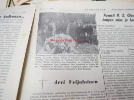 Räisäläläinen 1973 nr 2; Äitienpäivä Timoskassa, Vanha kulttuuriperhe (Volmar Schildt, Matilda Wadenstjärna) osa 2., Laulujuhlamuisto 1921, Robert Rainio -