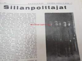 Räisäläläinen 1971 nr 4; Bertta Rauhalan kertomus, Sillanpolttajat (1918), Alina ja Uljaapoika, Jääkärikapteeni - viiden sodan sotilas jääkärikapteeni