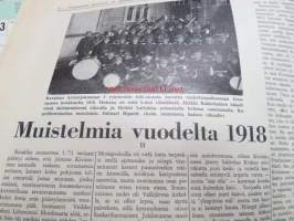 Räisäläläinen 1971 nr 3; Pitäjäjuhlat Eurajoella, Myllypellon nuorisoseura Säde, Muistelmia vuodelta 1918 II, Tiurin myllyn jauhot, Hytylahes osattii tehä