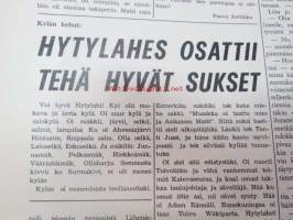 Räisäläläinen 1971 nr 3; Pitäjäjuhlat Eurajoella, Myllypellon nuorisoseura Säde, Muistelmia vuodelta 1918 II, Tiurin myllyn jauhot, Hytylahes osattii tehä