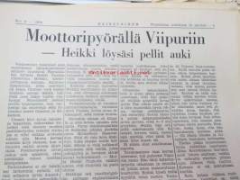 Räisäläläinen 1970 nr 4; Takaisinpaluu kotiin ja ensimmäinen yö, Vaikutelmia Leningradin matkalta, Moottoripyörällä Viipuriin ym.