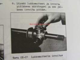 Datsun korjaamokäsikirja Malli LC 30 Moottori &amp; ohjaus