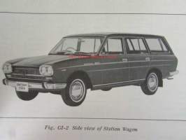 Datsun 2000 Service manual model 130 series Chassis &amp; Body