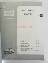 Datsun 2000 Service manual model 130 series Chassis &amp; Body