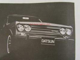 Datsun Nissan 1970 510 ja LC 30 sarjan mallin muutokset