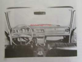 Datsun Nissan Malli C 30 sarjan ohjekirja