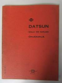 Datsun Nissan Malli 510 sarjan ohjekirja