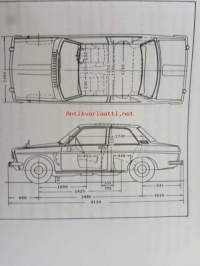Datsun Nissan Malli 510 sarjan ohjekirja