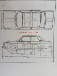 Datsun Nissan Malli 510 sarjan ohjekirja