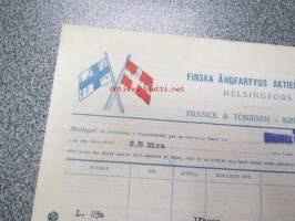 Finska Ångfartygs Ab / SS MIRA -konossementti