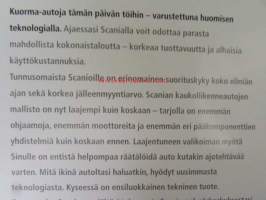Scanian Kaukoliikenneautot -myyntiesite