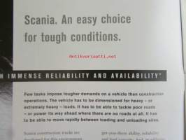 Scania Construction trucks - for the toughest of operations