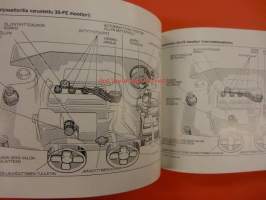 Toyota Camry / Camry 4WD -Omistajan käsikirja - 1989