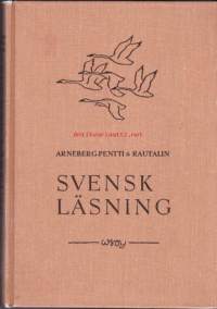Svensk läsning, 1961. För läroverkens högre klasser