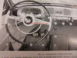 Fiat 1400 B  - Instruction book - 1956