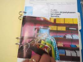 Pikaval Oy / Sovella -kalusteet -esitekansio + hinnasto 1960-70 lukujen taitteesta