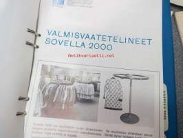 Pikaval Oy / Sovella -kalusteet -esitekansio + hinnasto 1960-70 lukujen taitteesta