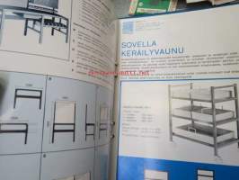Pikaval Oy / Sovella -kalusteet -esitekansio + hinnasto 1960-70 lukujen taitteesta
