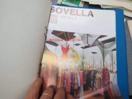 Pikaval Oy / Sovella -kalusteet -esitekansio + hinnasto 1960-70 lukujen taitteesta