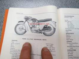 Triumph Two Cylinder Models &quot;B&quot; Range 5T, 6T, T100,, T110, TR5, TR6, T120 from engine nr 0945 and D 101 onwards instruction manual for Triumph Motorcycles